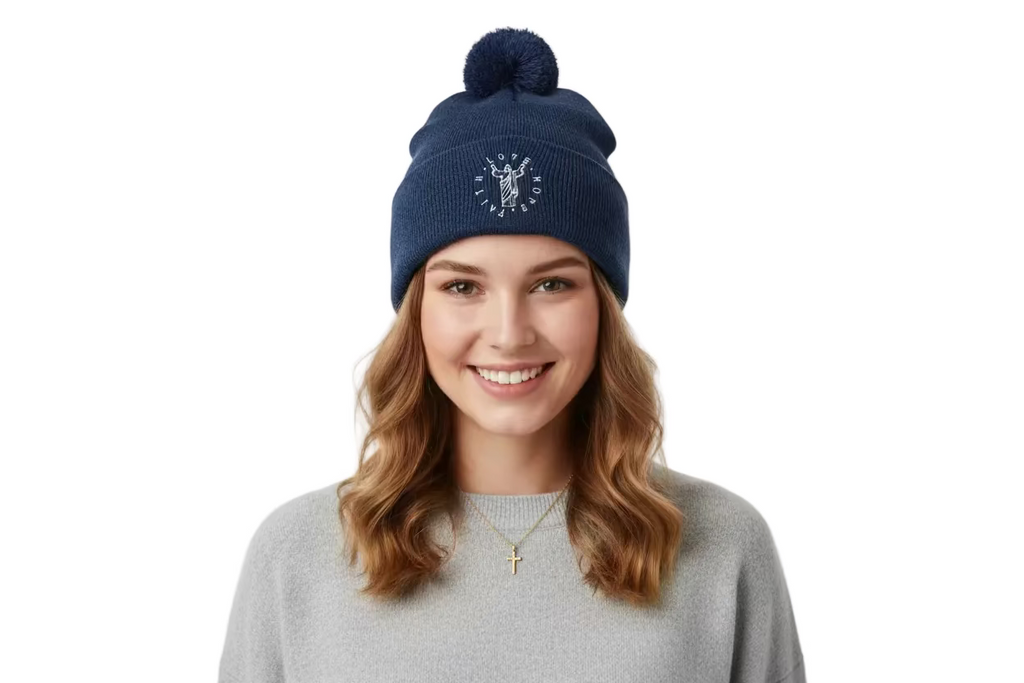 FHL Soft Knit Beanie w/ Pom