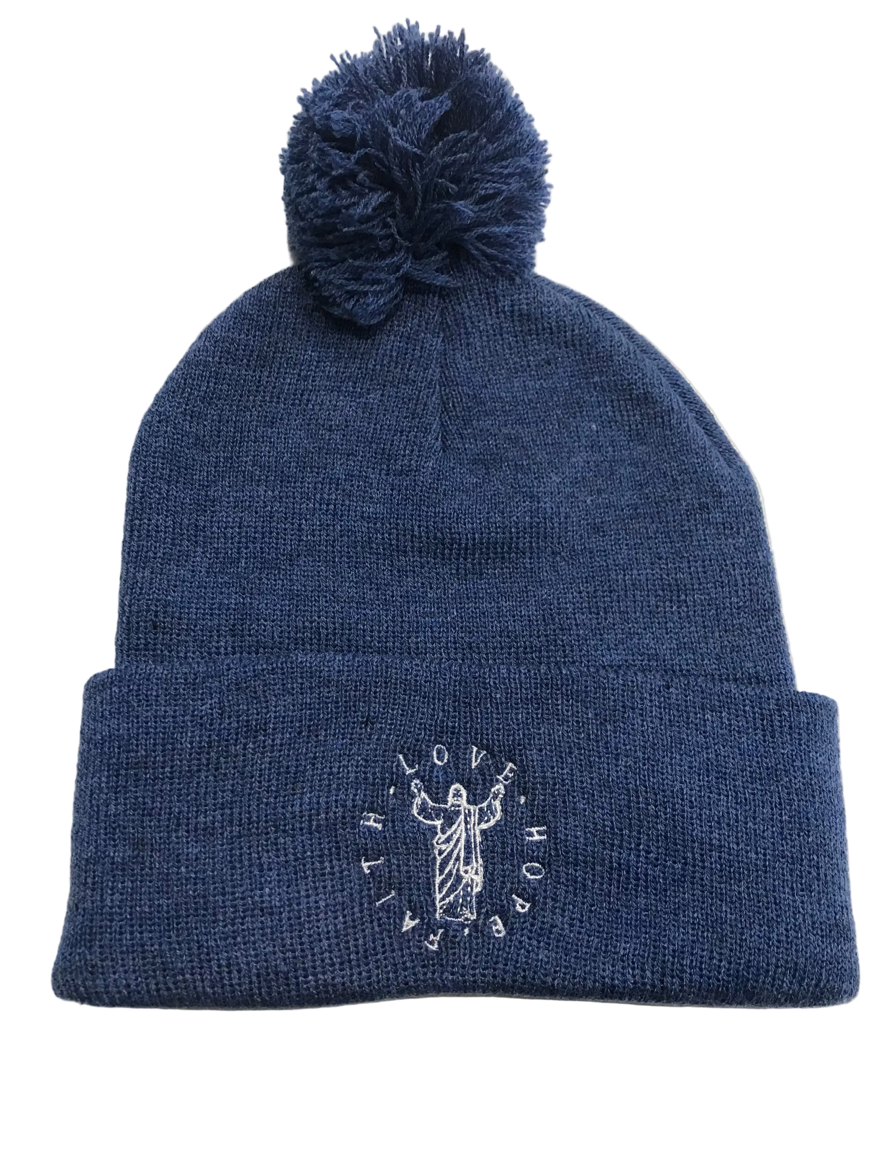 FHL Soft Knit Beanie w/ Pom