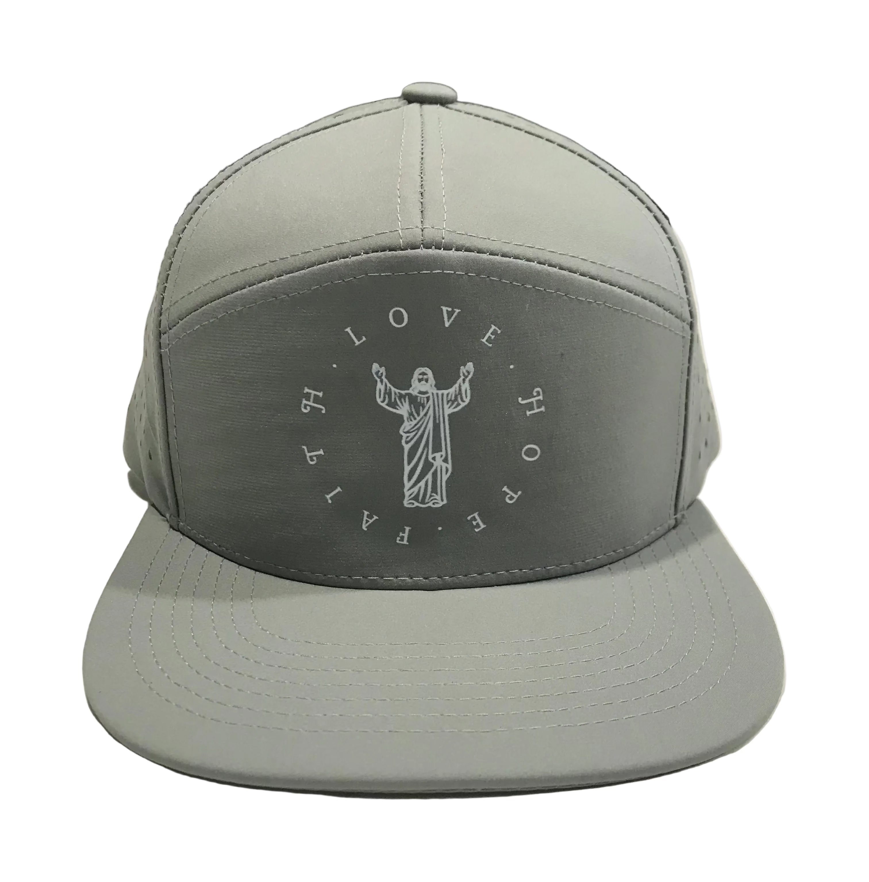 Faith, Hope and Love 7-Panel Hat