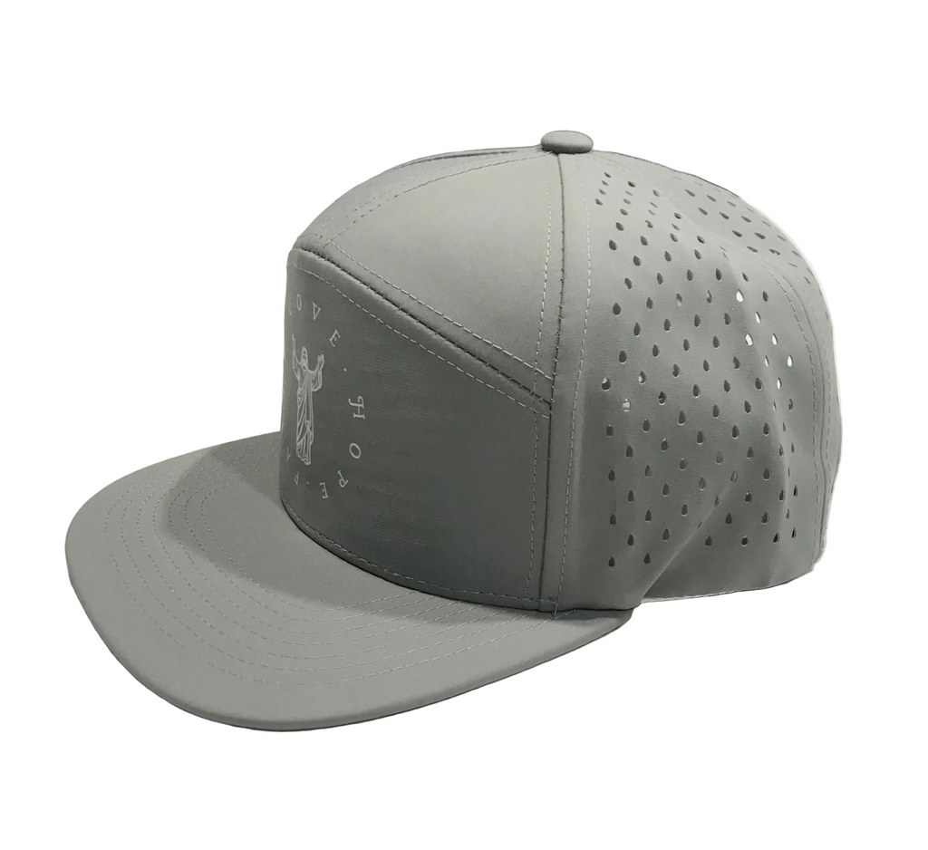 Faith, Hope and Love 7-Panel Hat