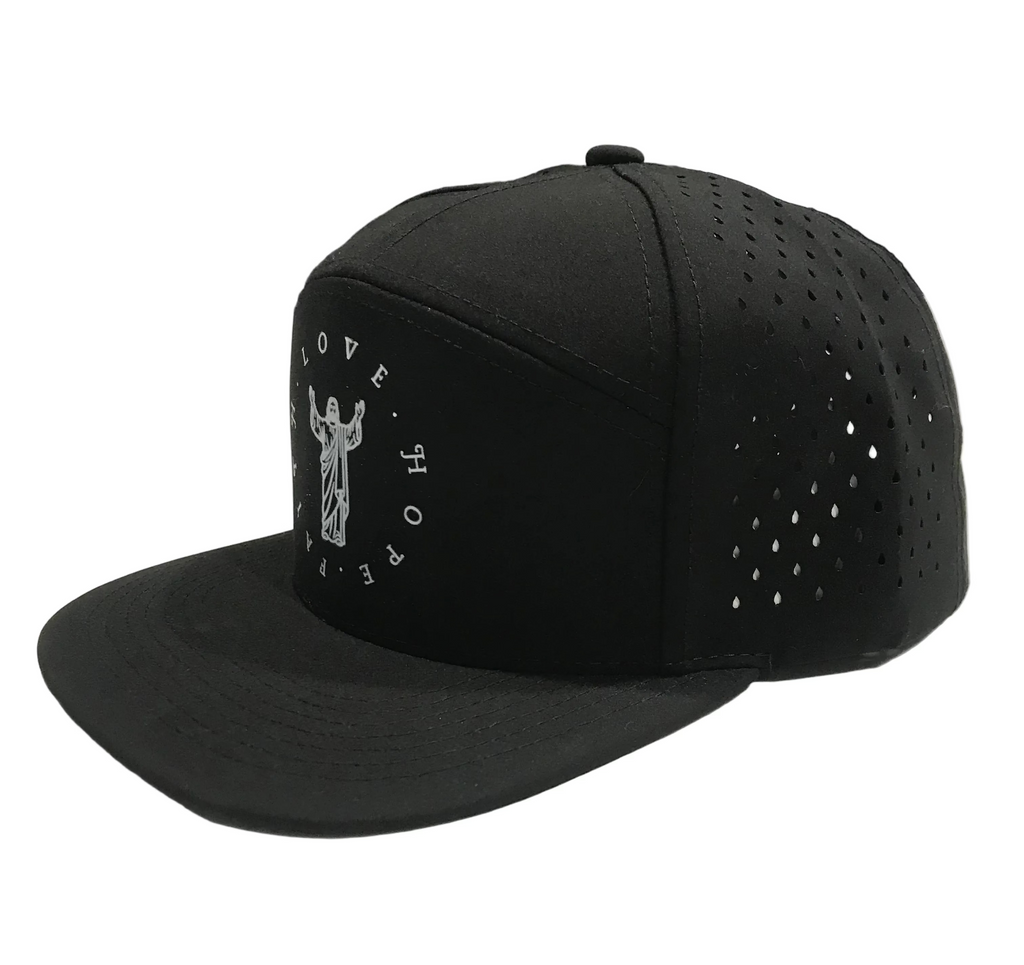 Faith, Hope and Love 7-Panel Hat