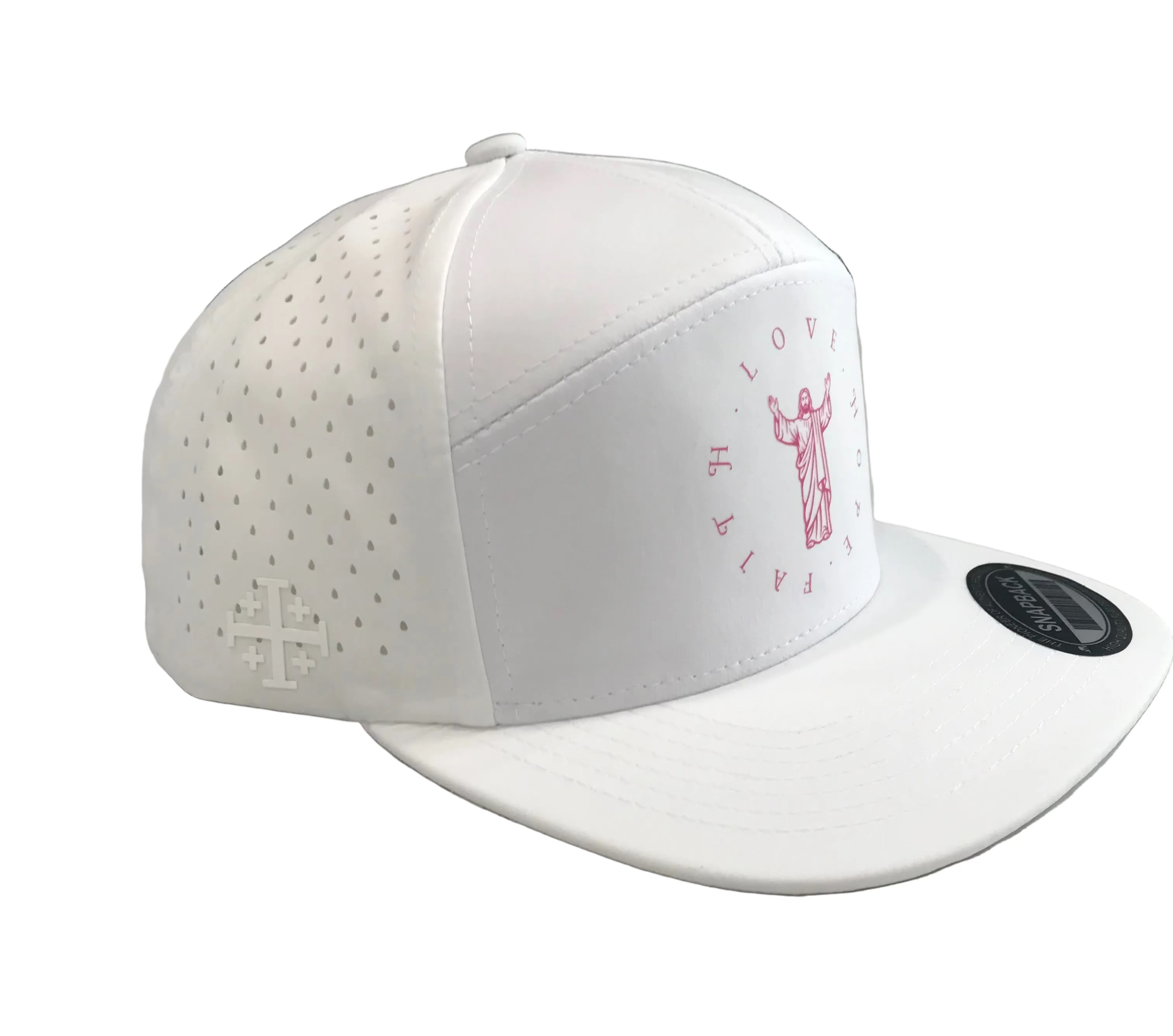 Faith, Hope and Love 7-Panel Hat